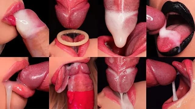 Hottest Cum in Mouth Compilation - Best Cumshots Close Up - Sweetheartkiss -